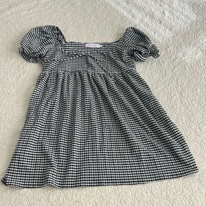 LISA SAYS GAH- minidress gingham size small from summer 2023